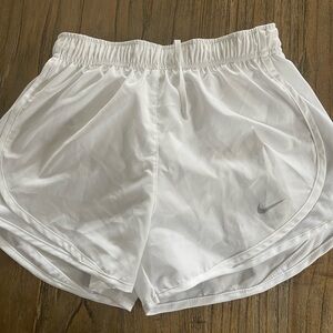 Nike Women's White Athletic Shorts, Size XS